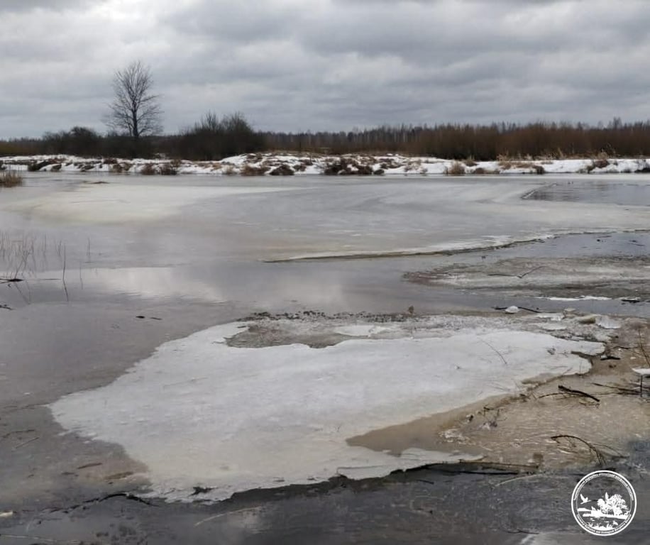 Підвищення рівня води на річках в Чорнобилі