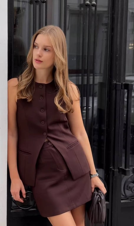 Костюмні жилети цього літа на піку популярності