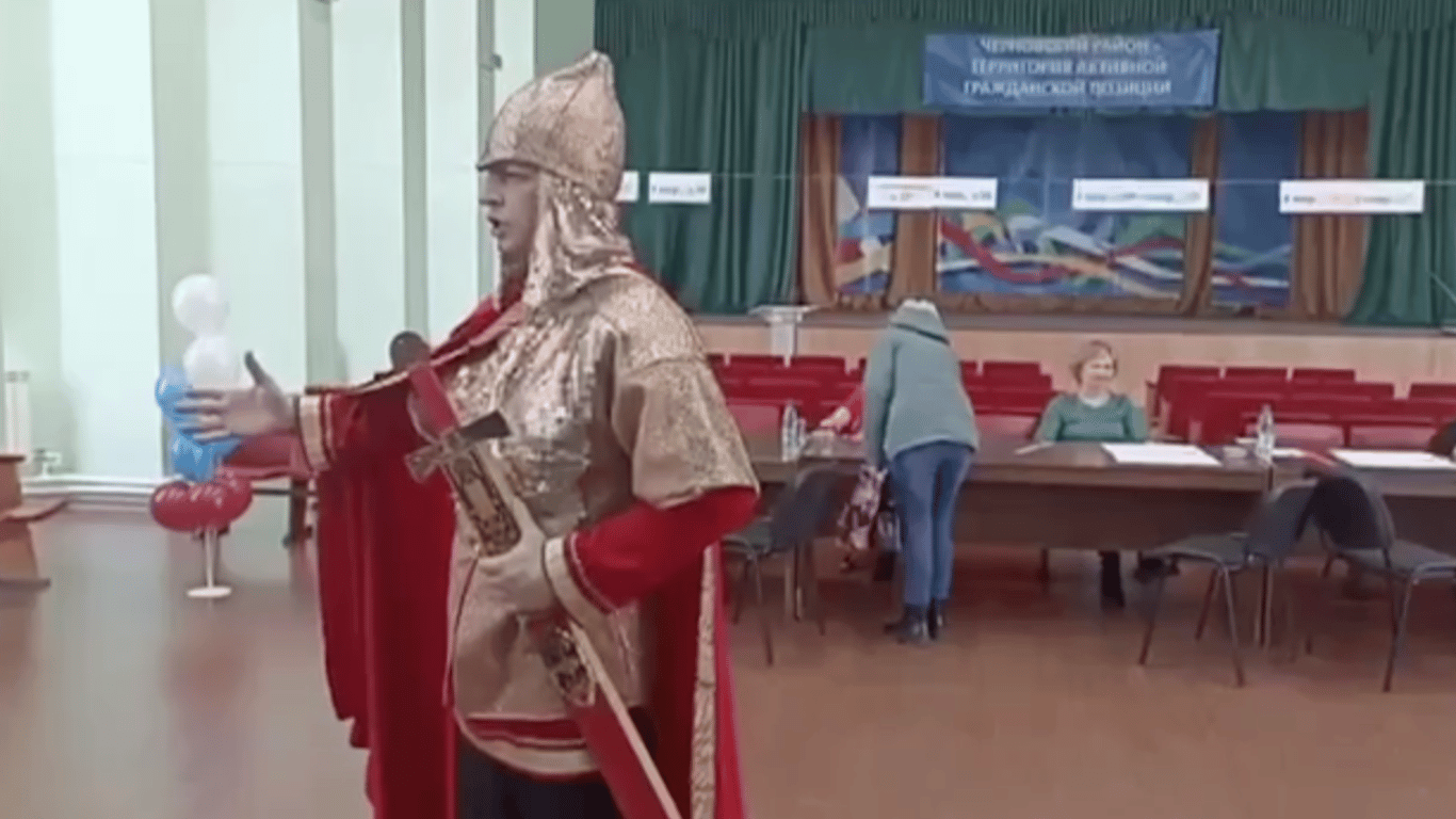 Вибори без вибору — агітаторський маскарад під час голосування в Росії
