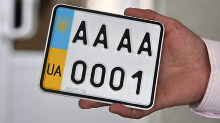 Названы цены на самые популярные номерные знаки на авто в Украине - 285x160
