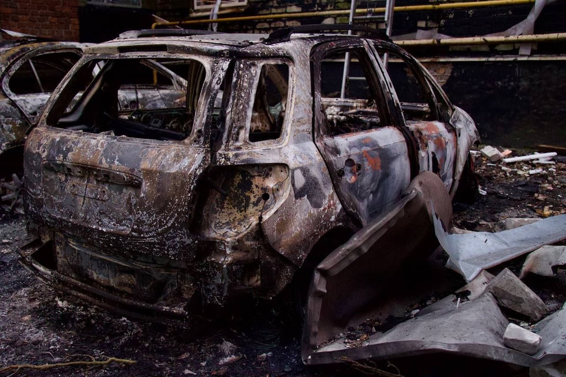 Обстріл Дніпра 18 листопада - фото наслідків