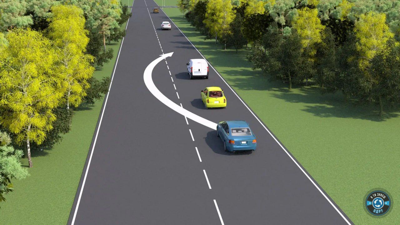 Тест по ПДД на знание правил обгона