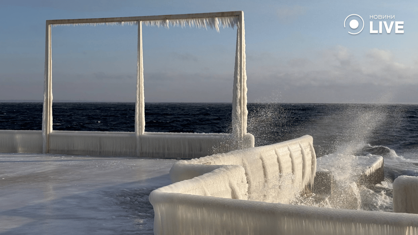 Чорне море взимку