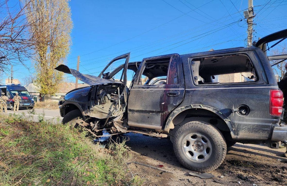 колаборант підірівався у машині в Луганську