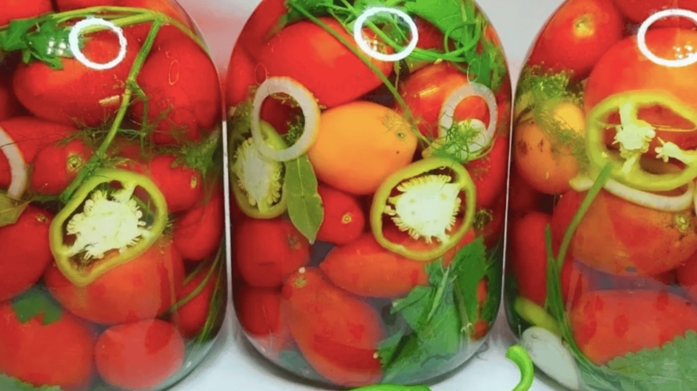 рецепт квашених помідорів на зиму без оцту