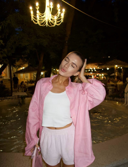 Ідея стильного образу з сорочкою