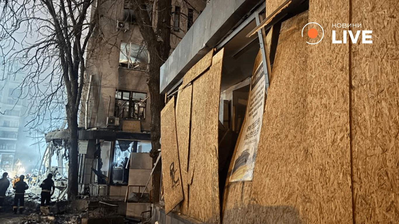 Удар Росії по Харкову 2 січня