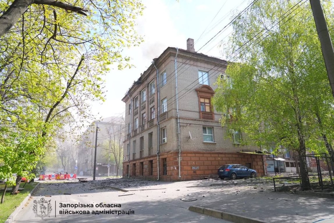 Обстріл Запоріжжя 17 квітня