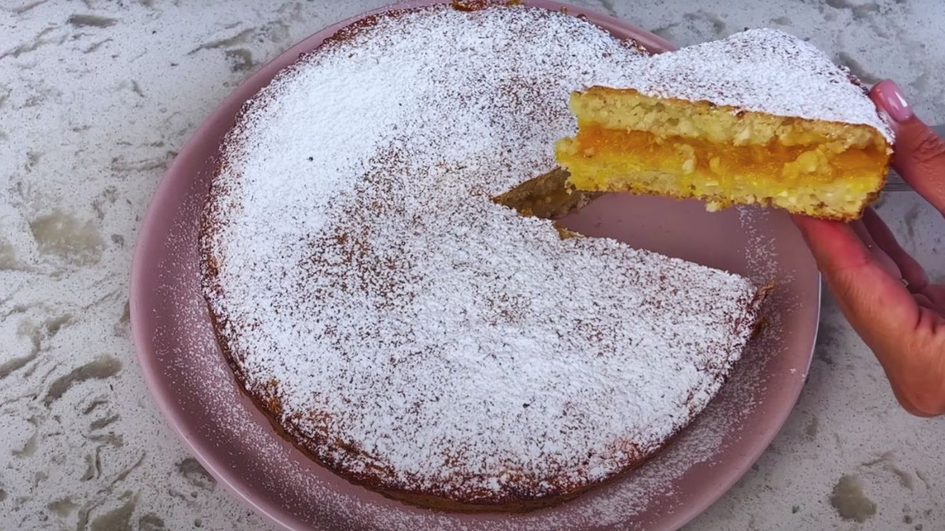 Пирог с абрикосами – пошаговый рецепт приготовления