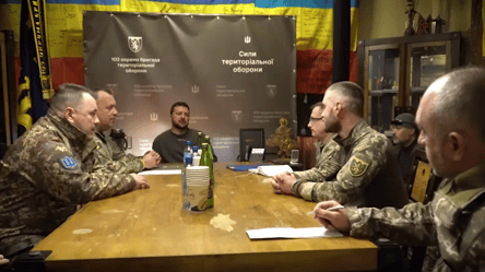 Зеленський відвідав бригади на Куп'янсько-Лиманському напрямку - 285x160