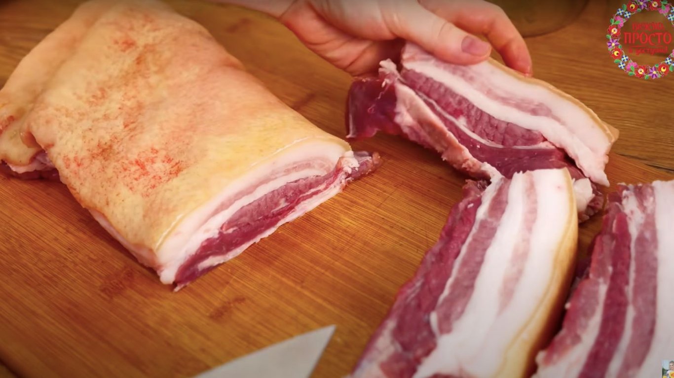 рецепт маринованного сала 