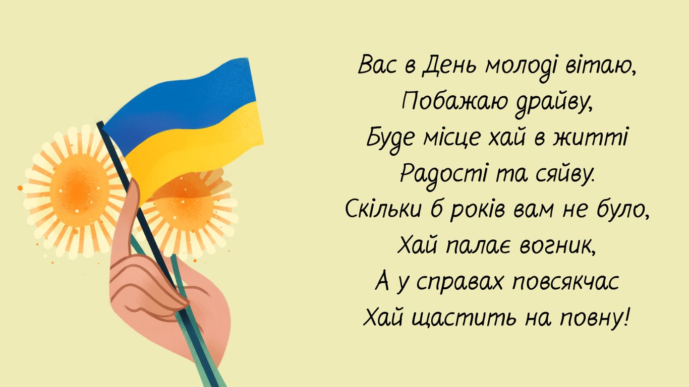 Листівки з Днем молоді 12 серпня 2026