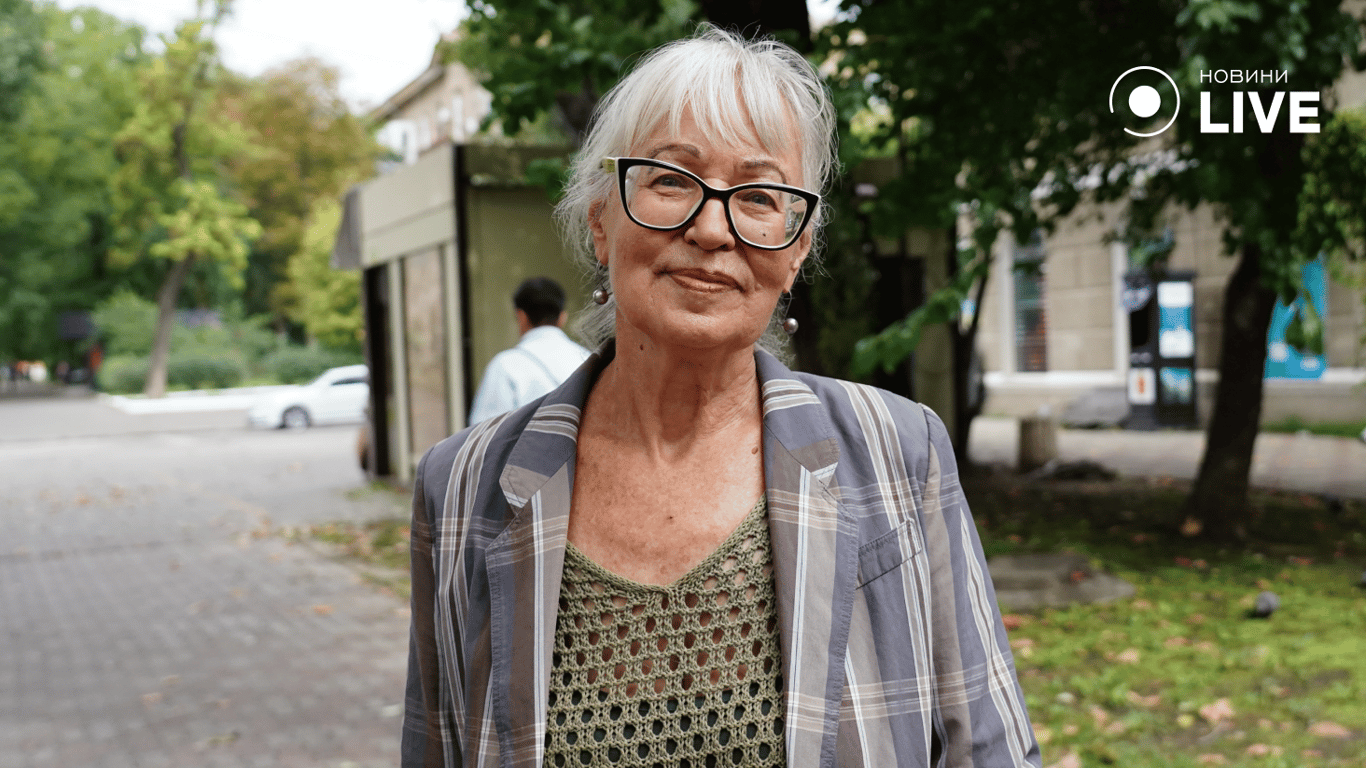 Одесситка Лариса Михайловна. Фото: Новини.LIVE