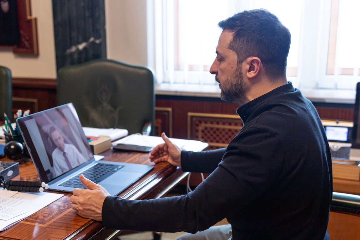 Володимир Зеленський розмова