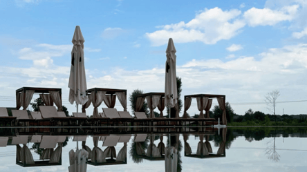 Новий басейн біля озера за 15 хвилин їзди від Києва — локація - 285x160