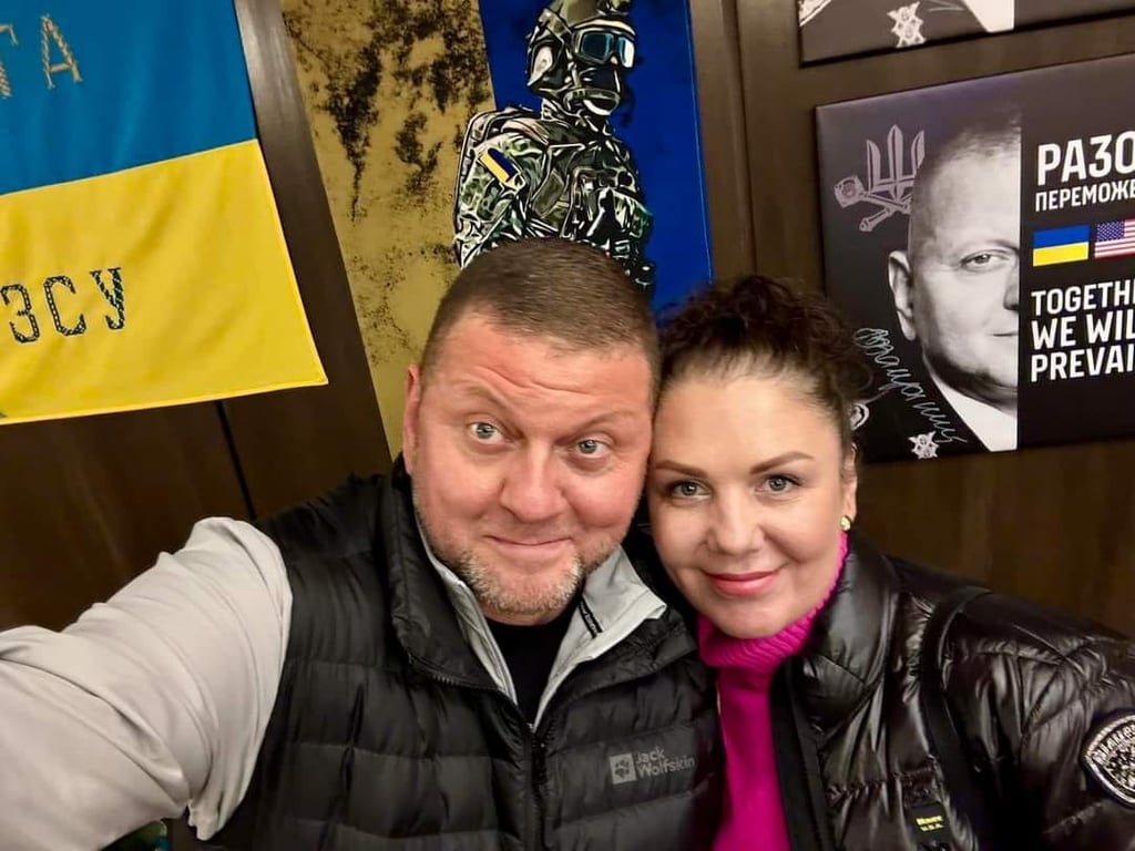 Головнокомандувач ЗСУ Валерій Залужний разом з дружиною Оленою