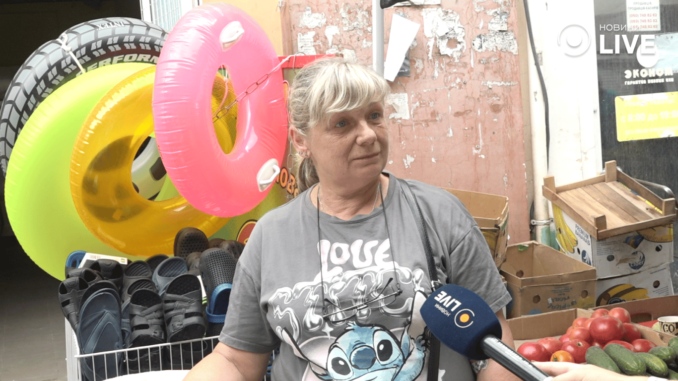 Продавчиня Олена про наслідки після обстрілу ворогом 