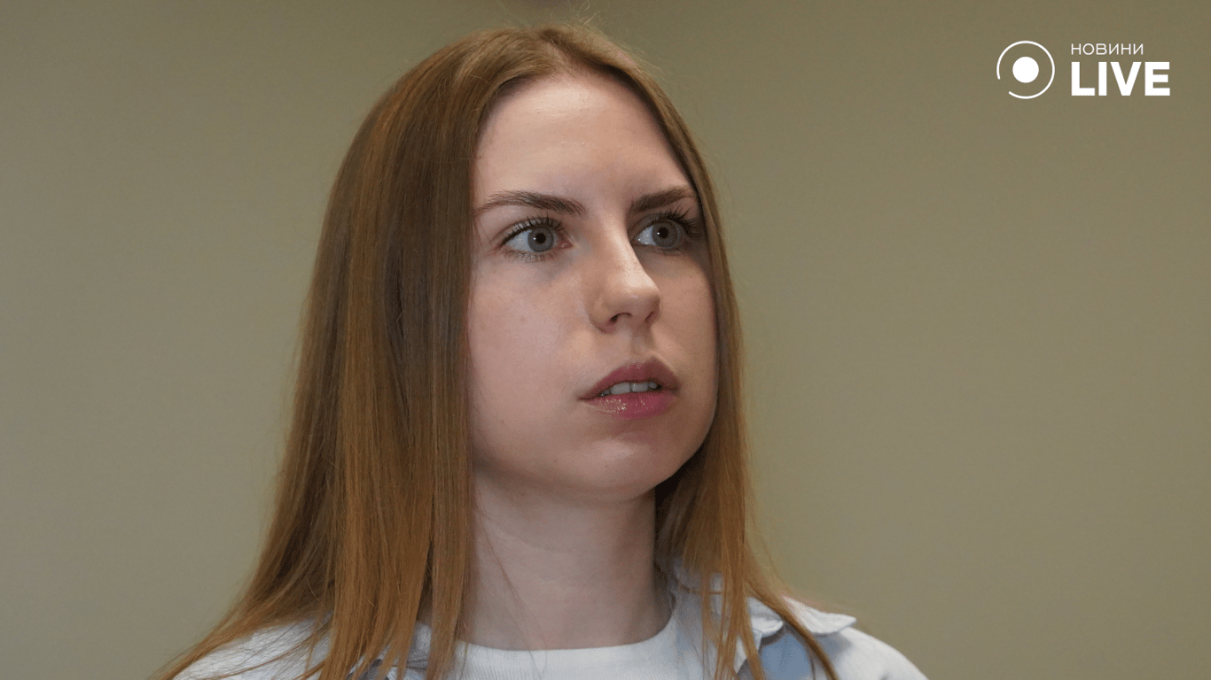 Лада Бурич о фиксации действий после задержания. Фото: Новини.LIVE