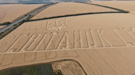 Одесские фермеры выкосили на поле Герб Украины: теперь зовут в гости - 285x160