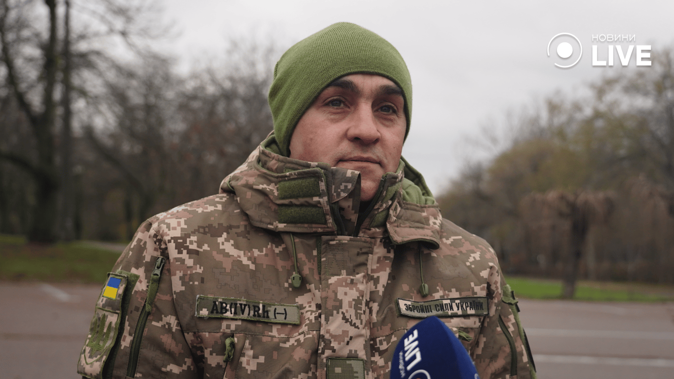 Военных о гражданских в тылу. Фото: Новини.LIVE/ Юлия Браславская