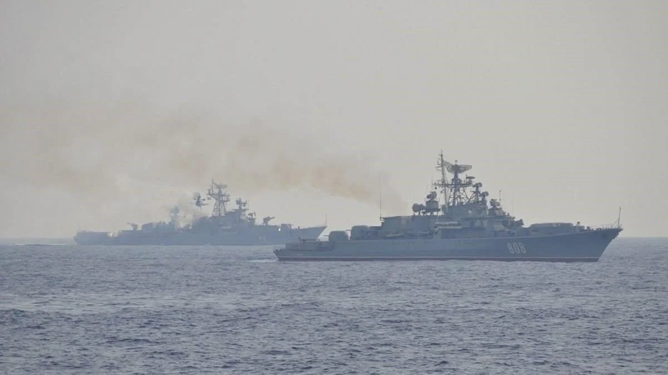 Росія збільшила кількість кораблів у Чорному морі та готова до ракетної атаки — Гуменюк