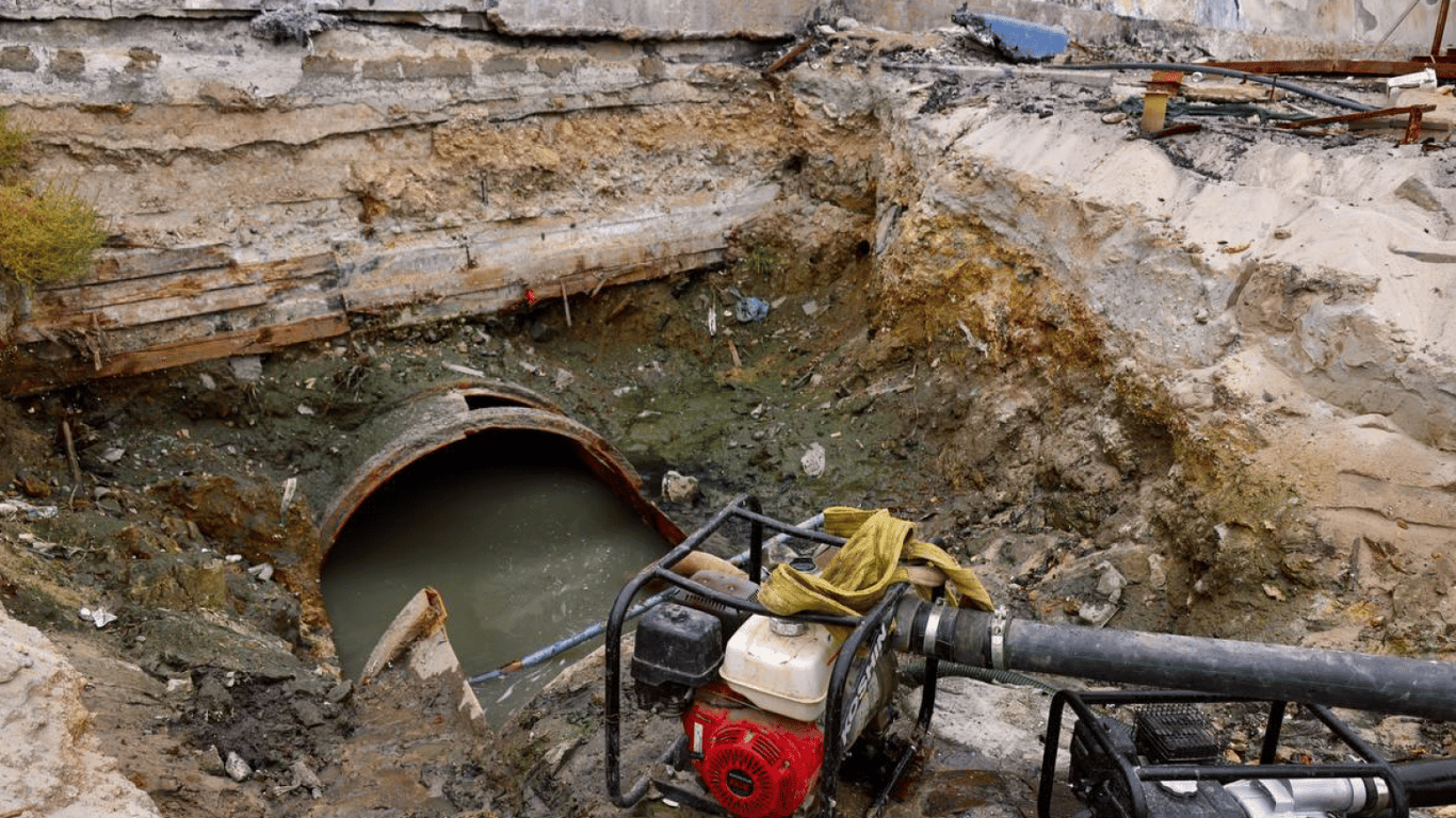 Будівництво колектора