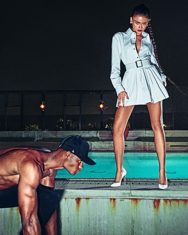 Девушка "Человека-паука" Zendaya в белье снялась для модного глянца - фото 4