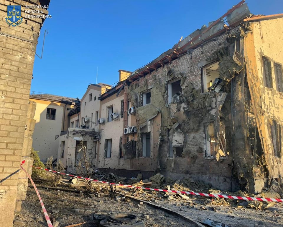 удар по Запоріжжю 7 листопада