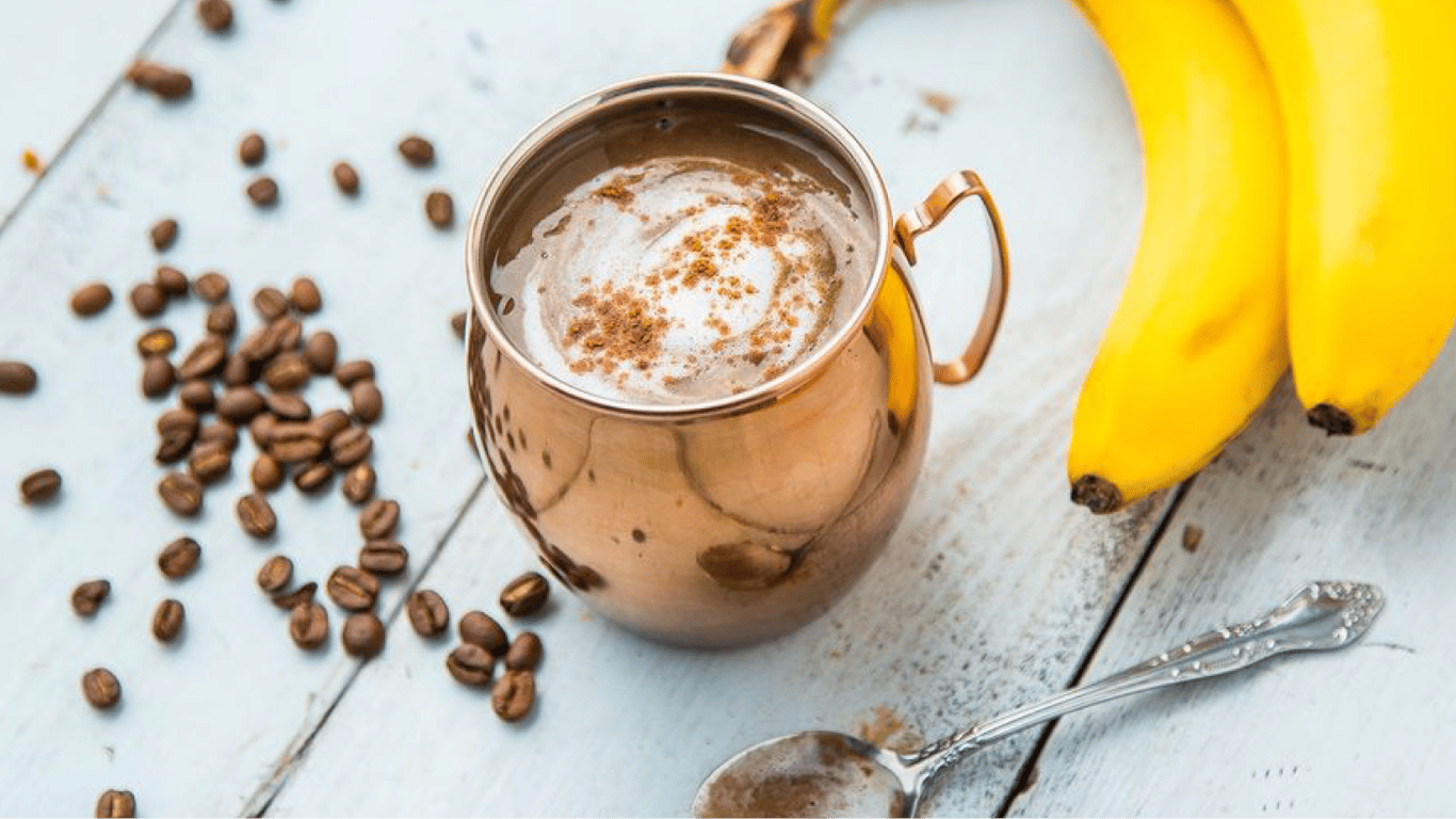 Банановый кофе — быстрый рецепт утреннего напитка с невероятным вкусом