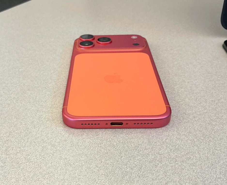 Pink iPhone 17 Pro