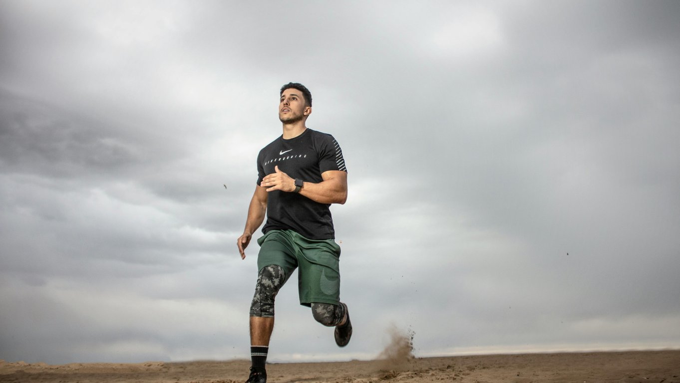 Пробежка на улице