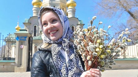 Украинцы встречают Вербное воскресенье 2024 — открытки и искренние поздравления - 285x160