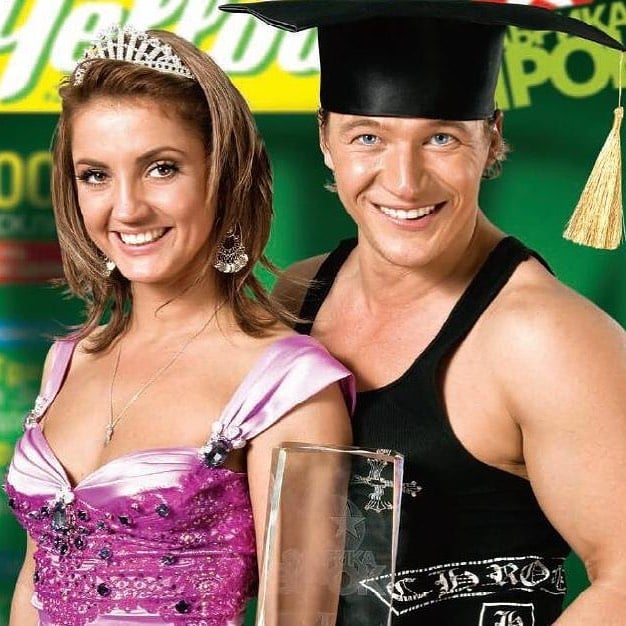 Оля Цибульская в составе дуэта "Опасные связи"