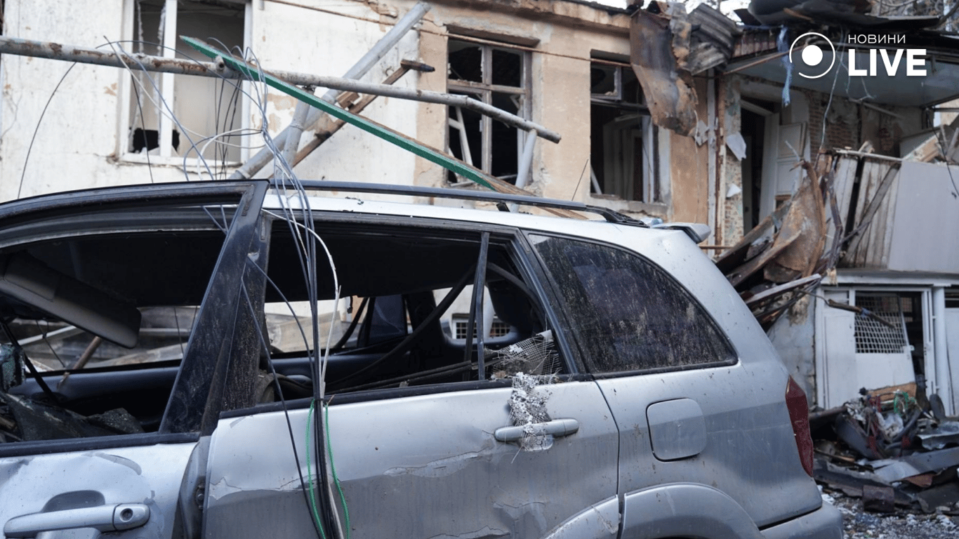 Наслідки атаки на Одесу 24 квітня