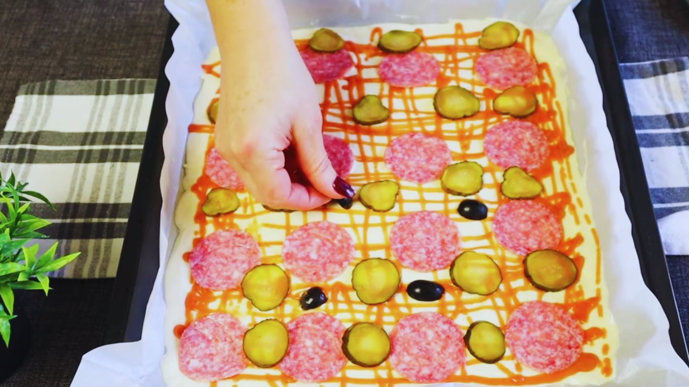 рецепт заливного тіста для піци