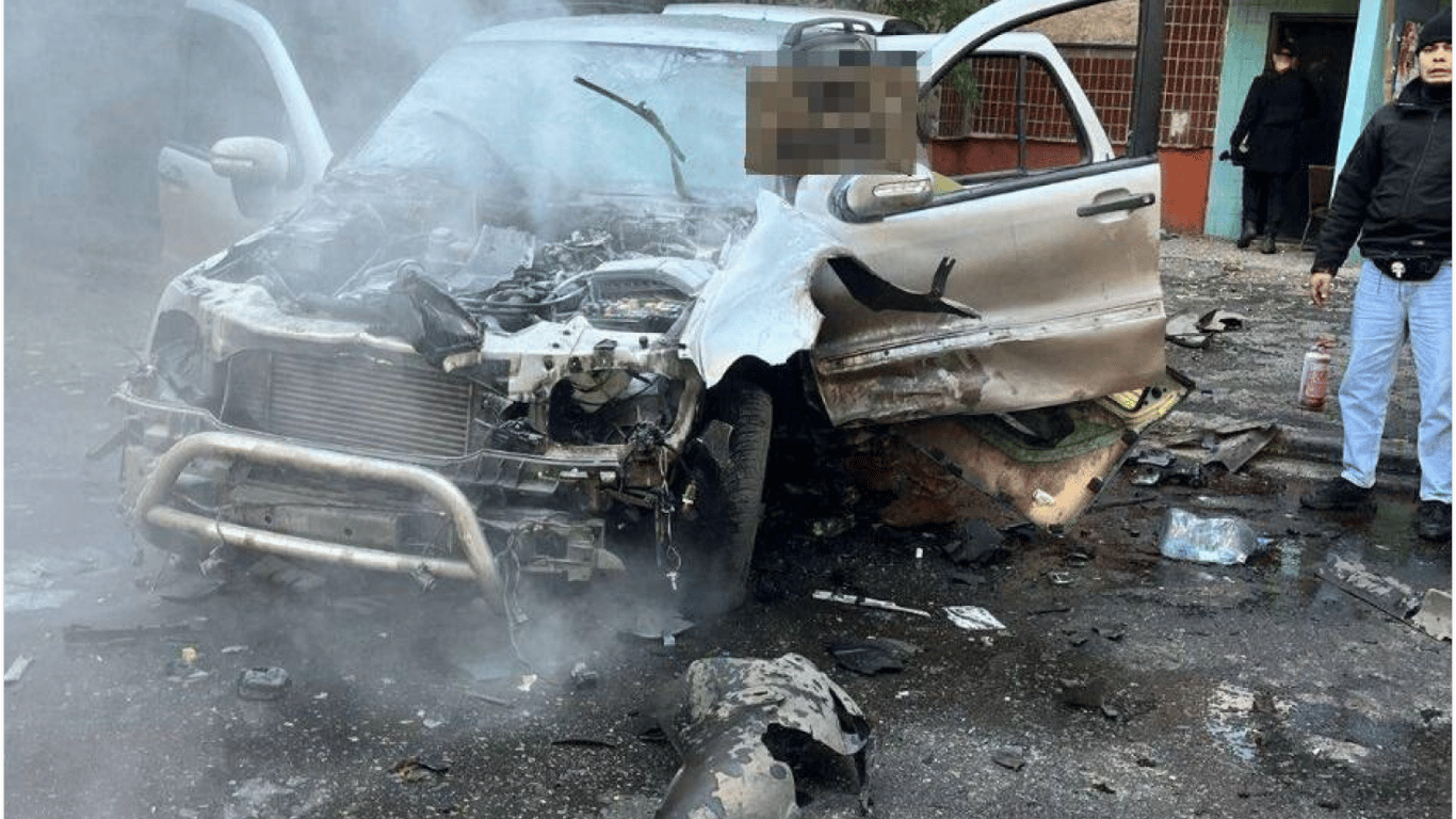 Explosion in Kramatorsk on October 22 — the car of the head of the combat training for the Ukrainian Armed Forces was blown up in the city