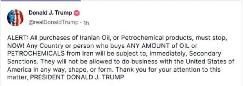 Will the US lift sanctions against Russia and what does Trump threaten Iran's partners with - photo 1