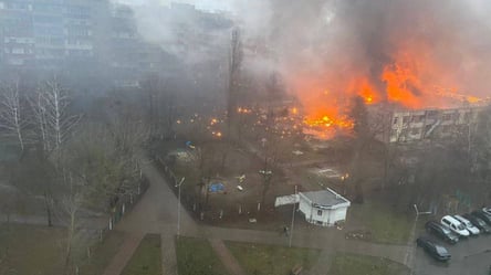 У Броварах прогримів вибух: біля дитячого садка впав вертоліт - 285x160