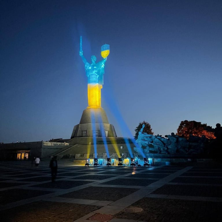 Монумент Батьківщина-мати. Фото: місцеві ЗМІ