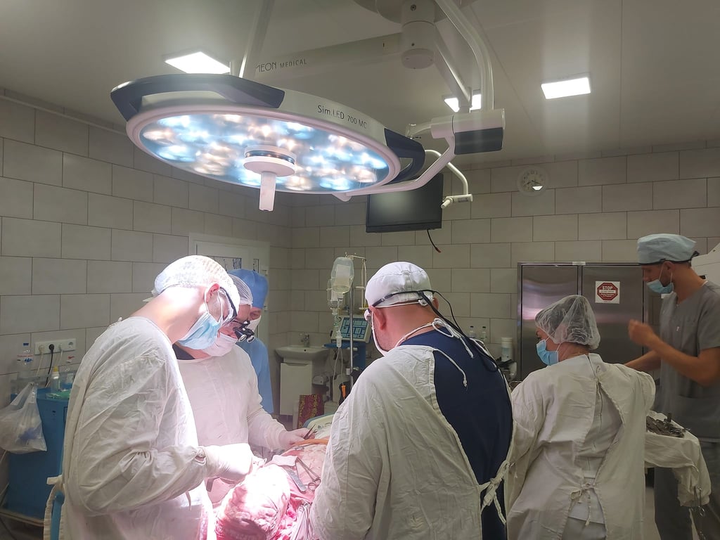 Операція в Одесі. Фото: Одеська обласна дитяча клінічна лікарня