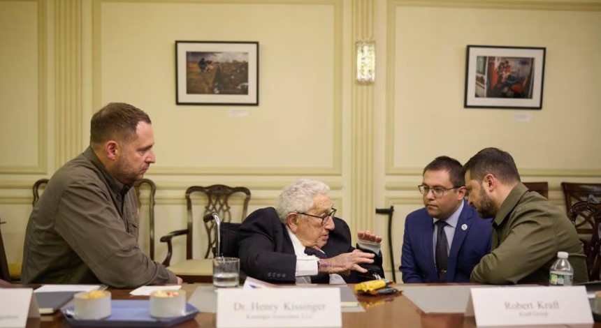 Встреча Киссинджера и Зеленского