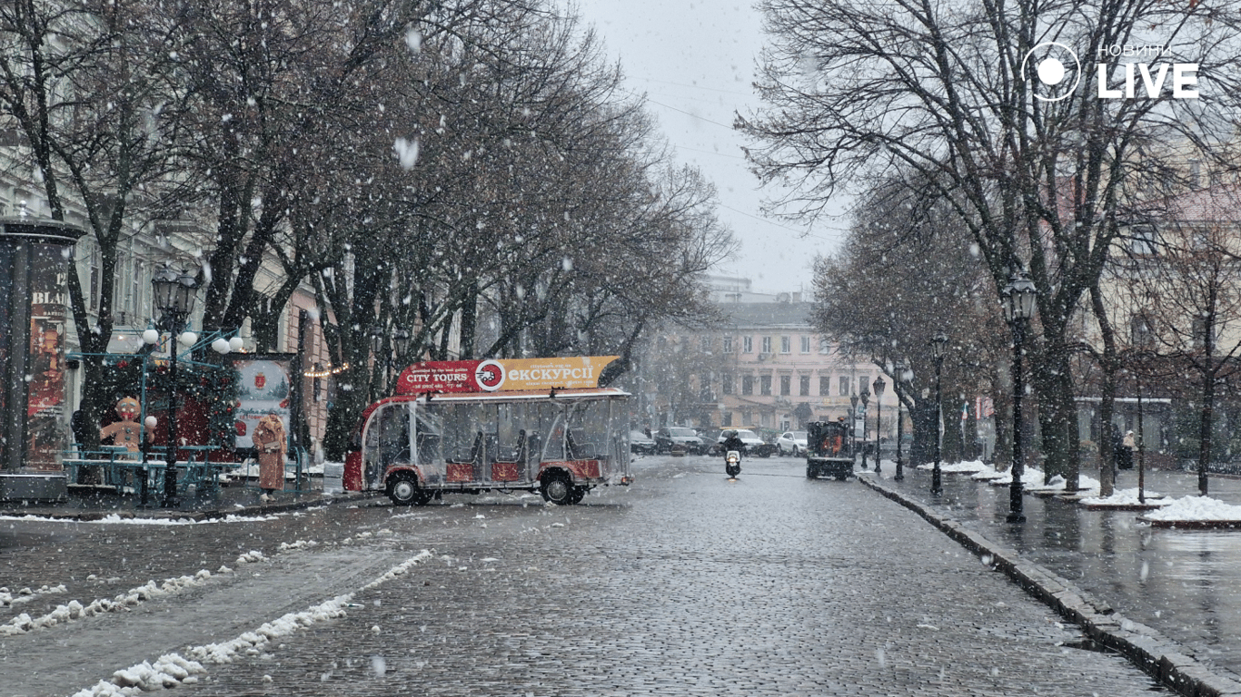 Одесу замітає — який вигляд має Дерибасівська (фото) - фото 9