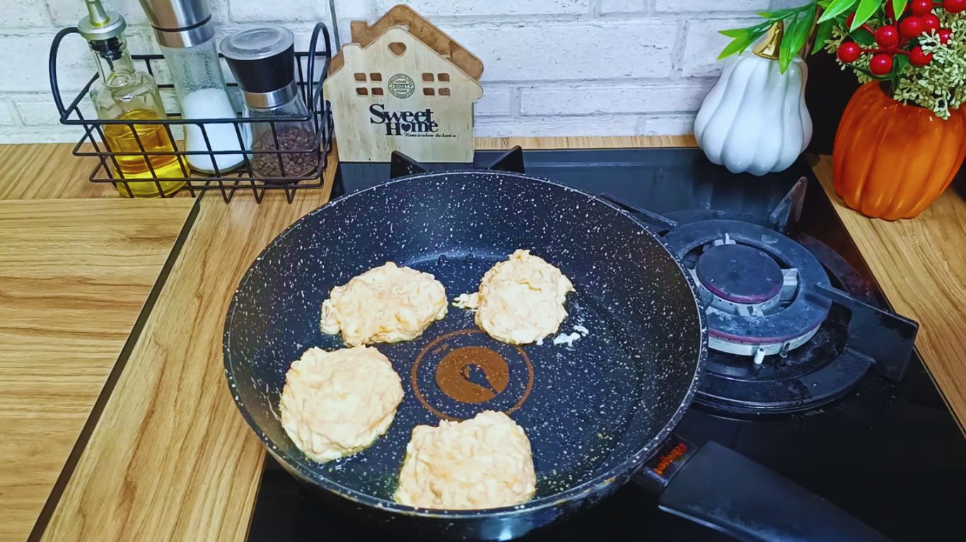 рецепт гарбузових оладок