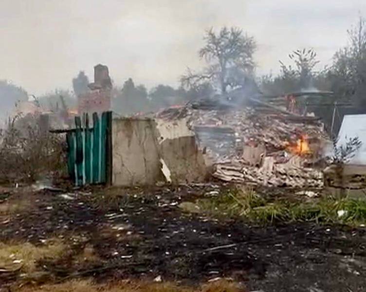 The Russians attacked the Chernihiv region on October 3