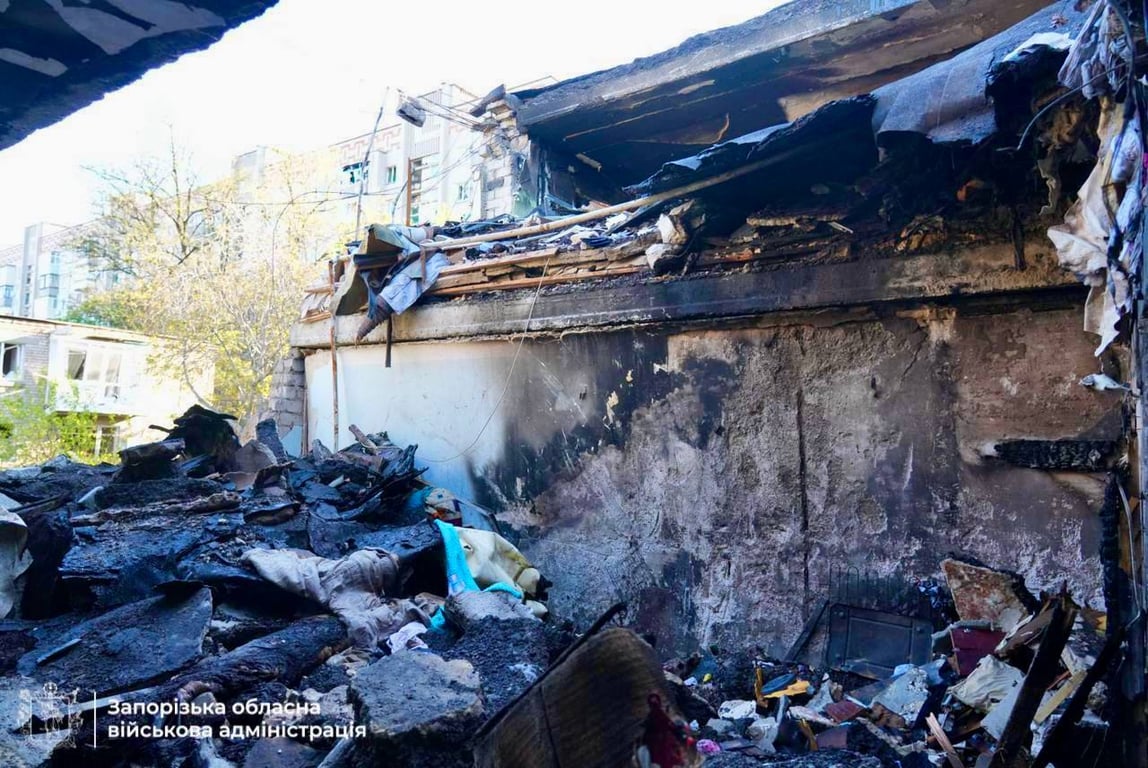 Наслідки російських ударів по Запоріжжю 2 травня