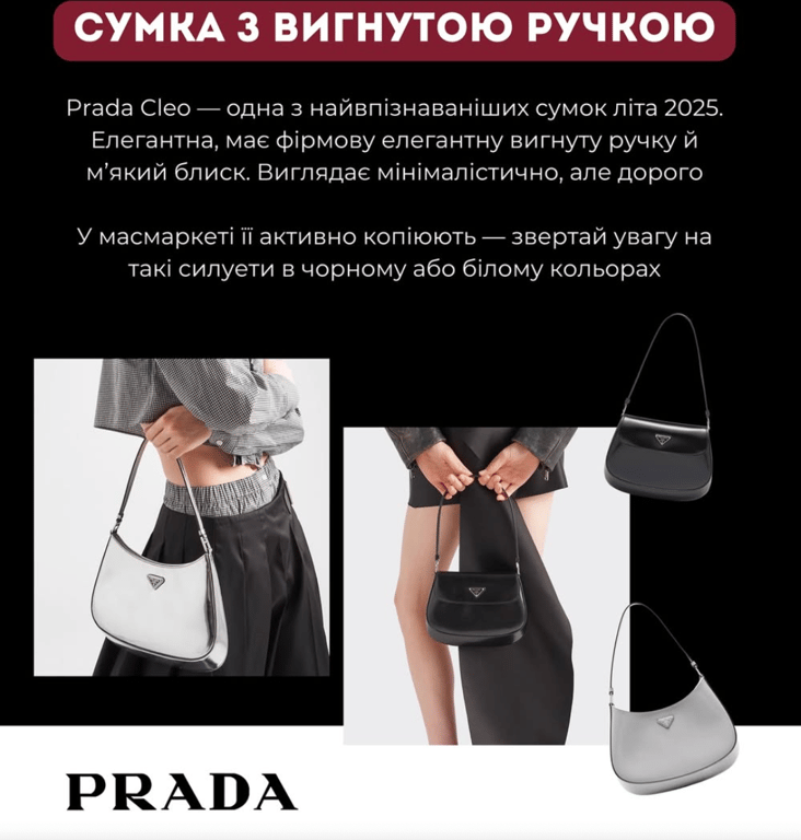 Сумку, яку легко впізнати 