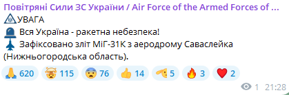 повітряна тривога