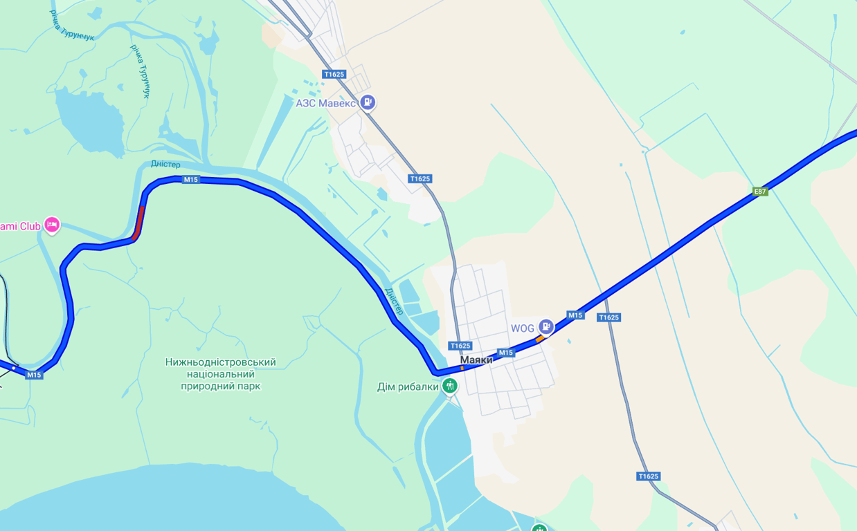 Ситуація на трасі Одеса-Рені — де збираються затори - фото 1