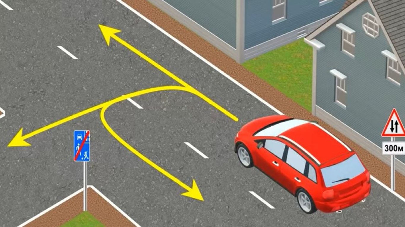 Хитрый тест по ПДД: с помощью знаков выберите правильное направление движения авто