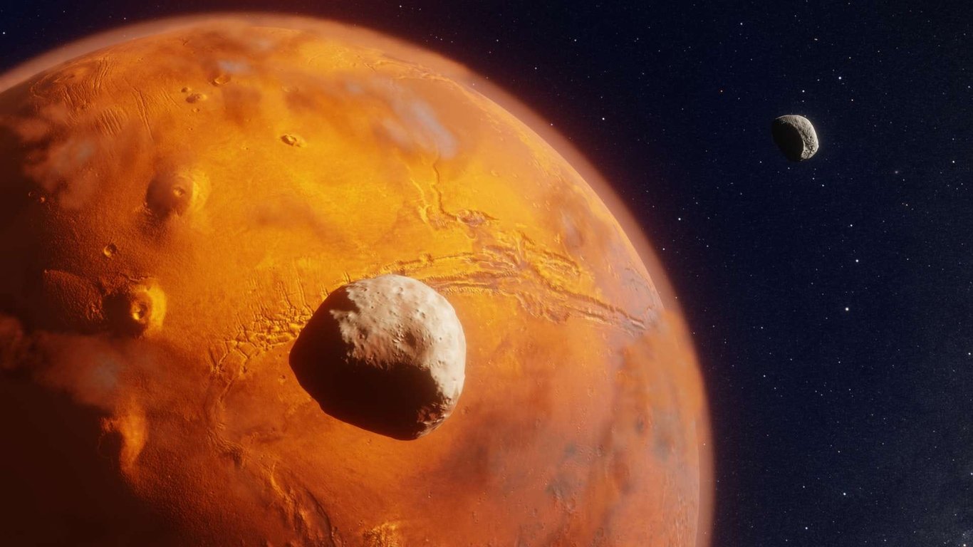 Як утворилися супутники Марса